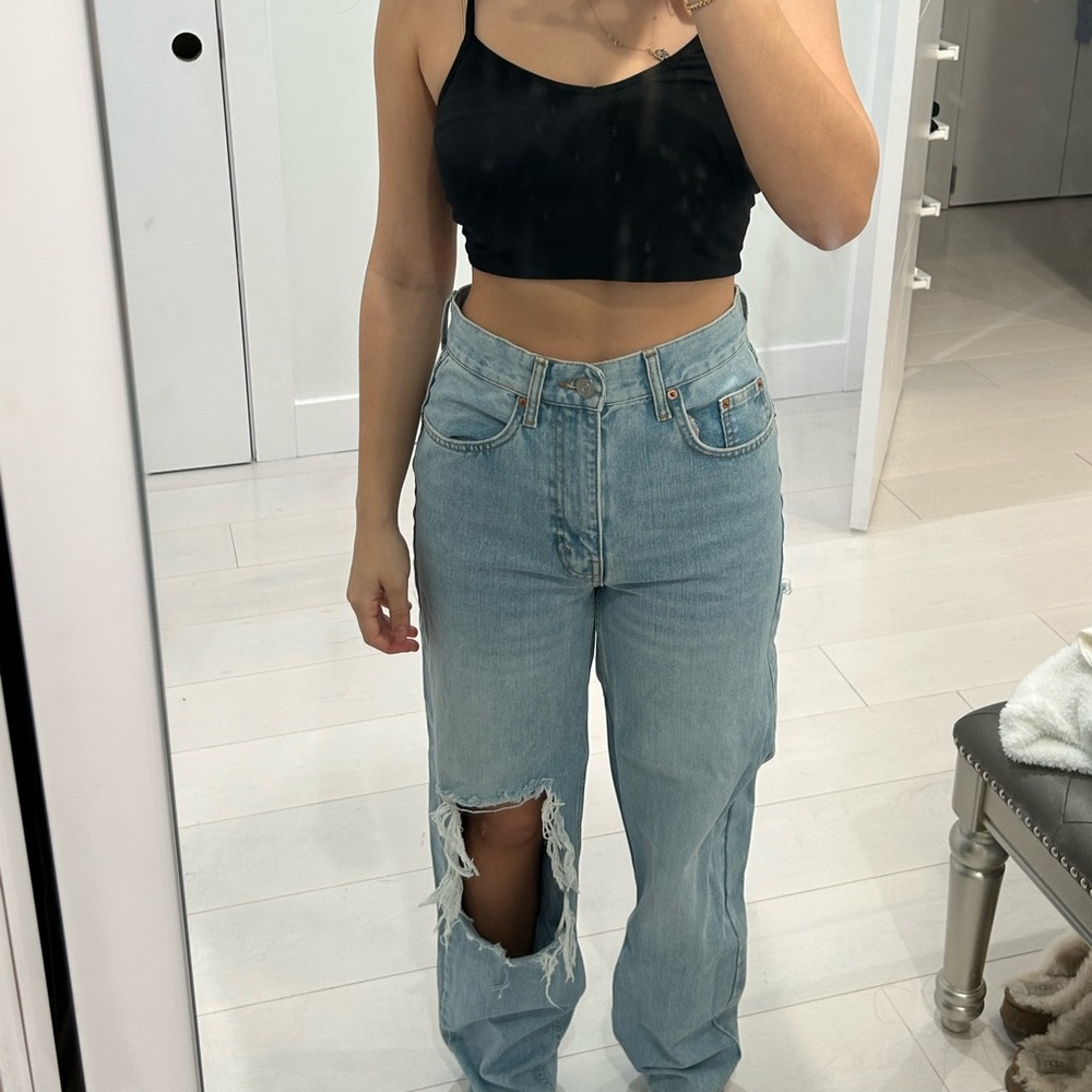 Baggy boyfriend jean!